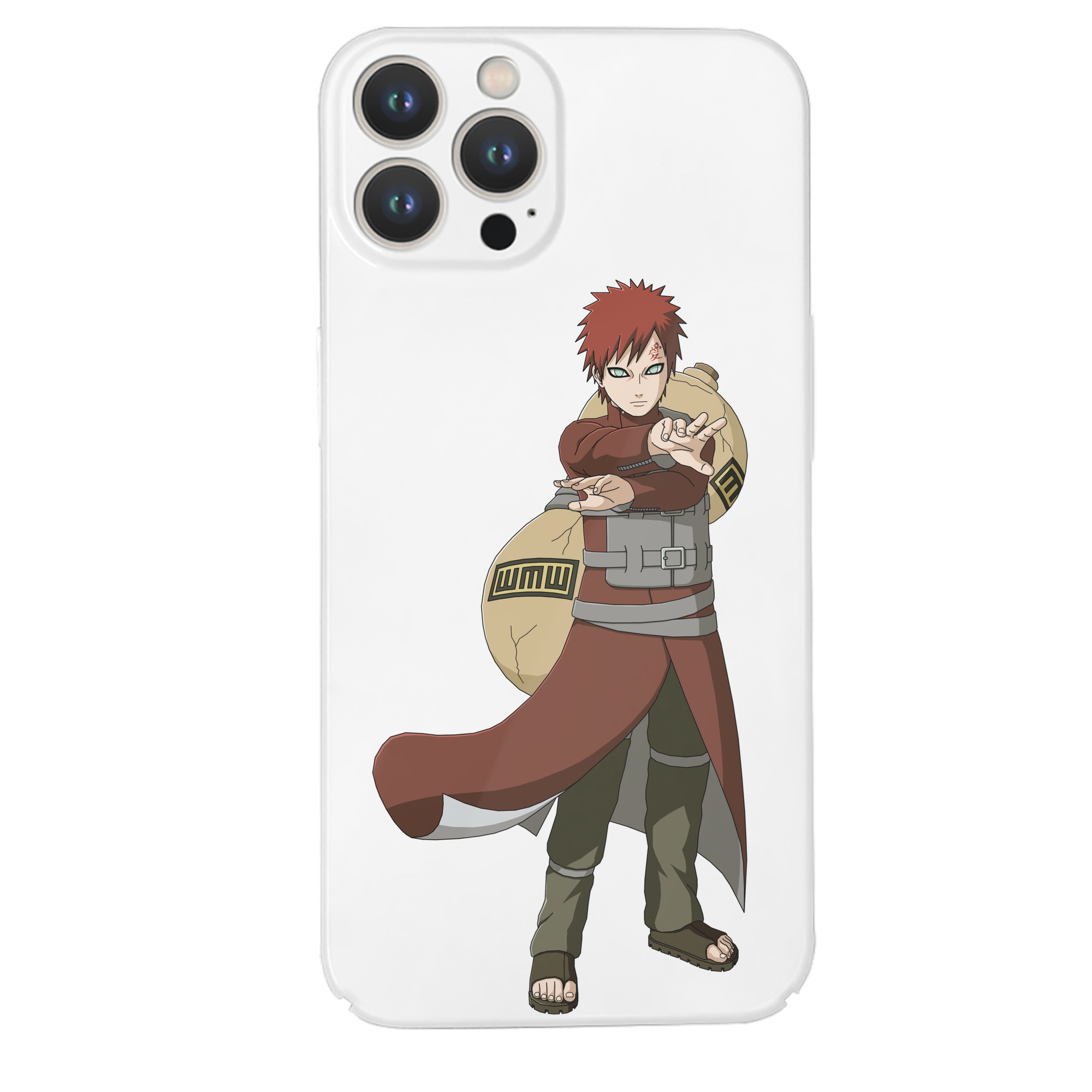 （画像用） NARUTO -ナルト- ガアラ Gaara 【iPhone 14シリーズ対応】ハードケース